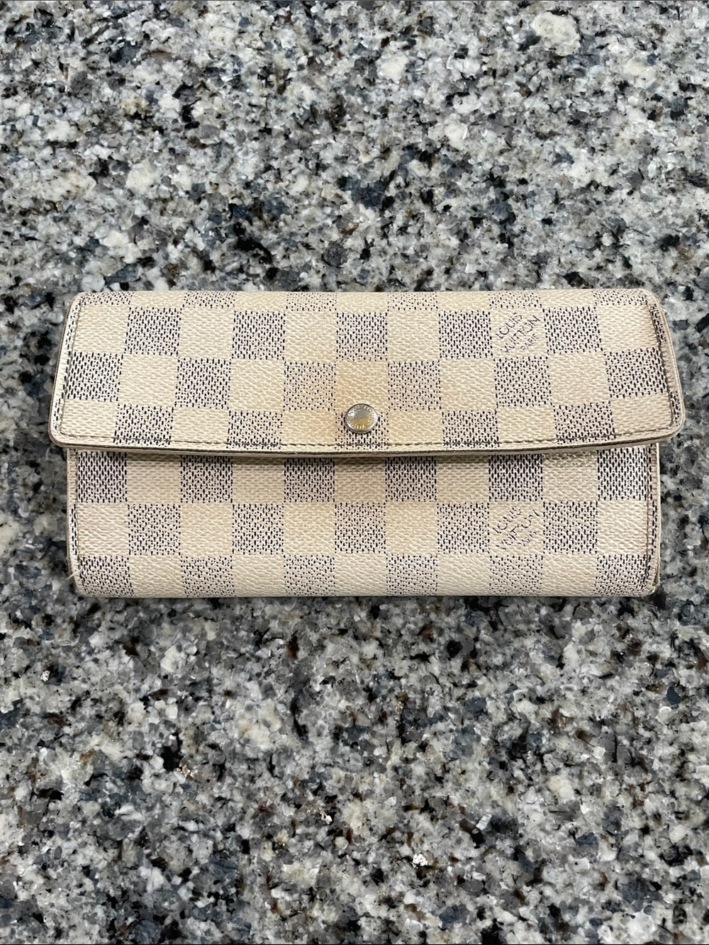 Louis Vuitton Damier Azur Wallet